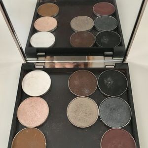 Makeup Geek Reusable Metallic Palette w shadows